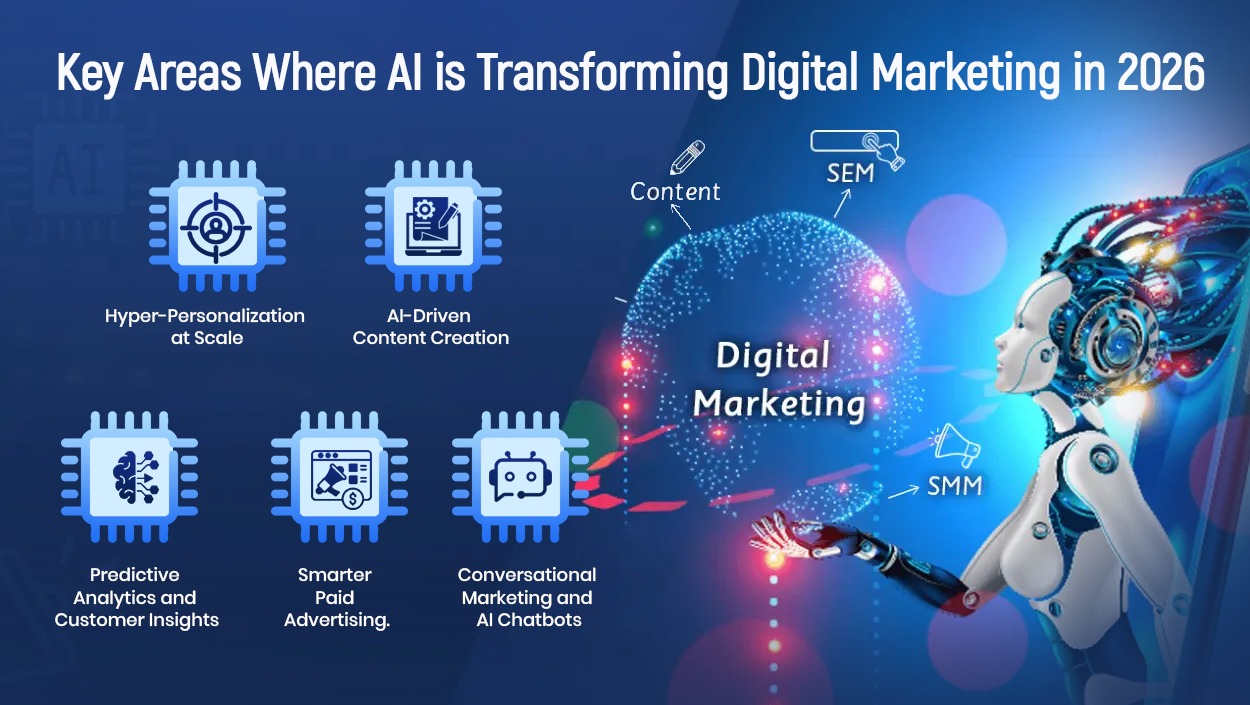 How AI is Changing Digital Marketing in 2026: Tools, Trends & Strategies
